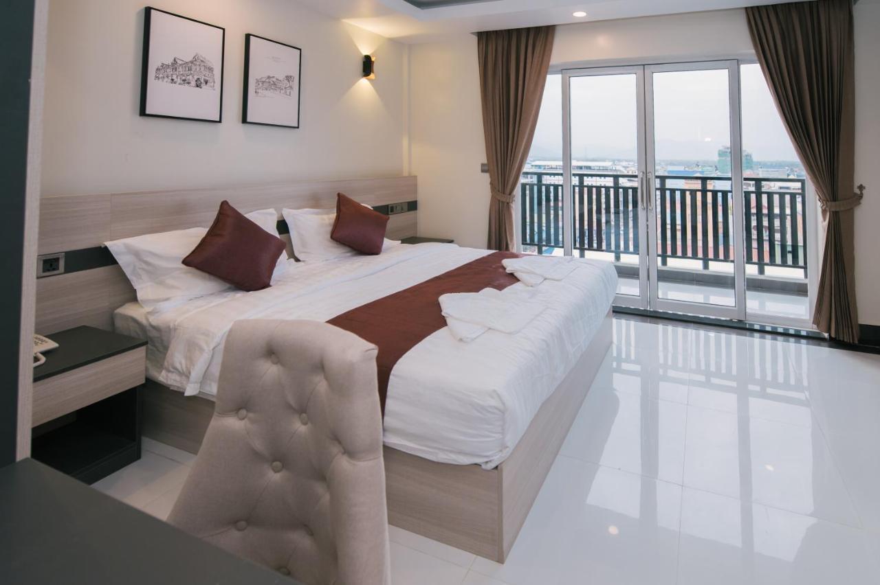 Twin Hotel Kampot Bagian luar foto