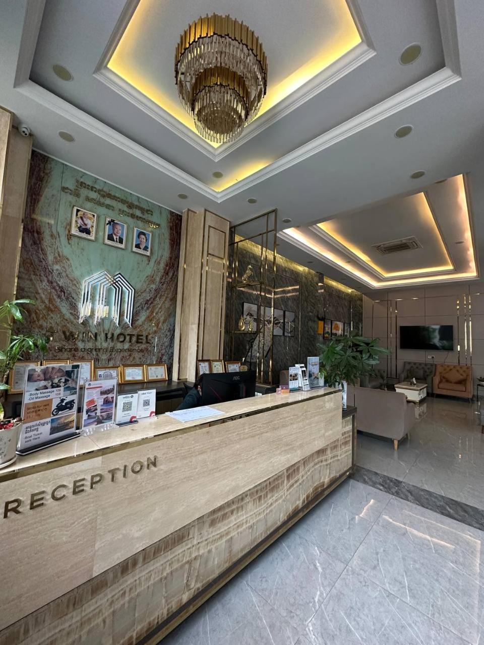 Twin Hotel Kampot Bagian luar foto