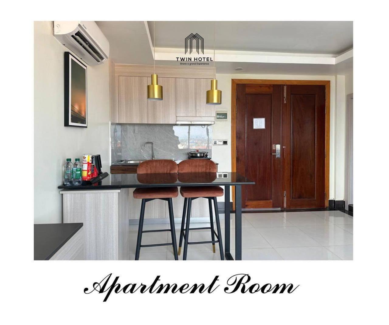 Twin Hotel Kampot Bagian luar foto