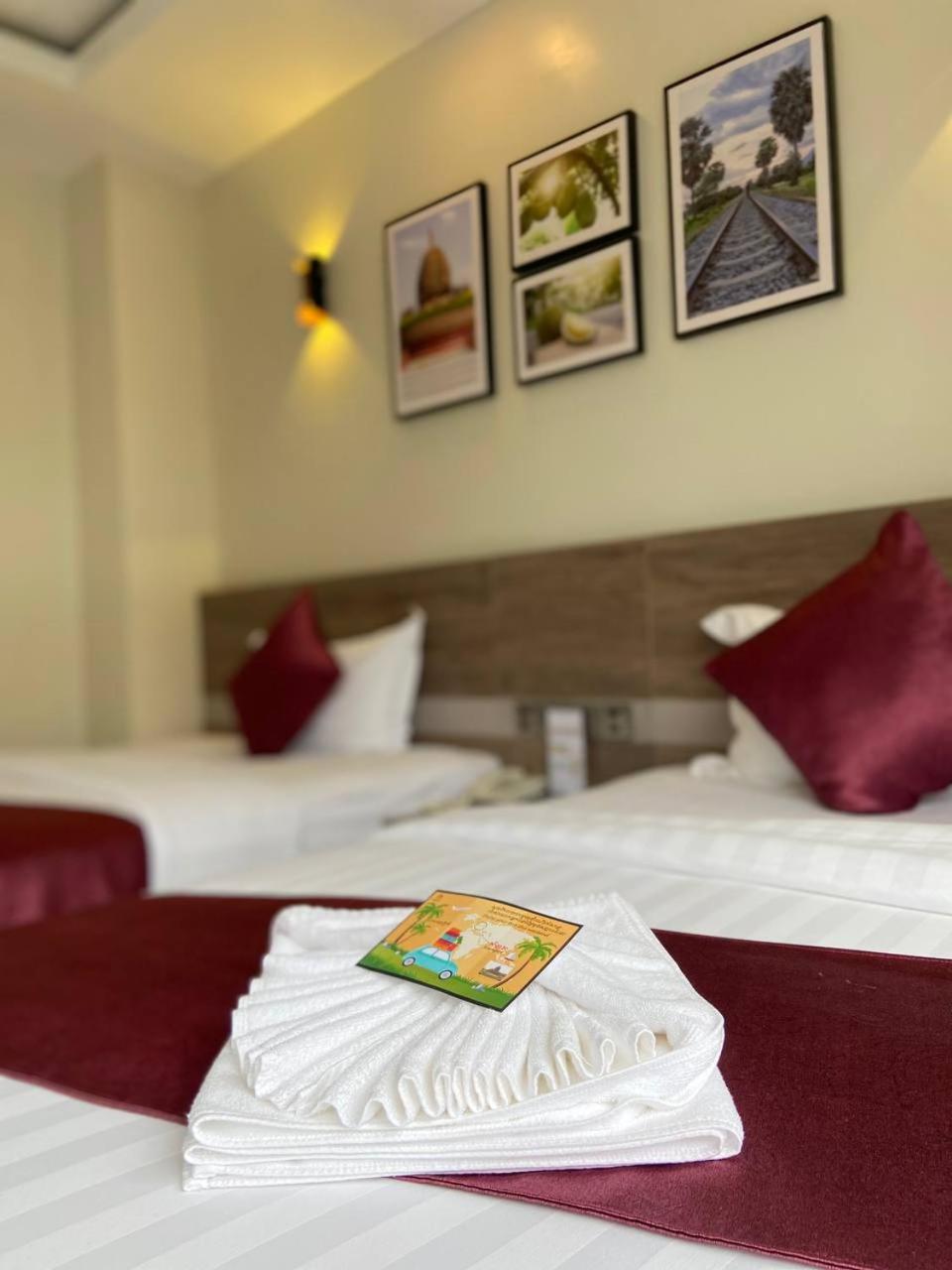 Twin Hotel Kampot Bagian luar foto
