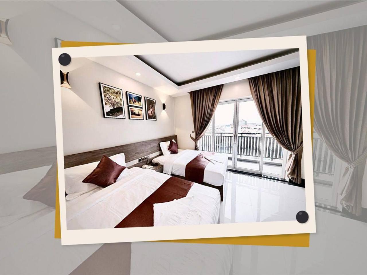 Twin Hotel Kampot Bagian luar foto